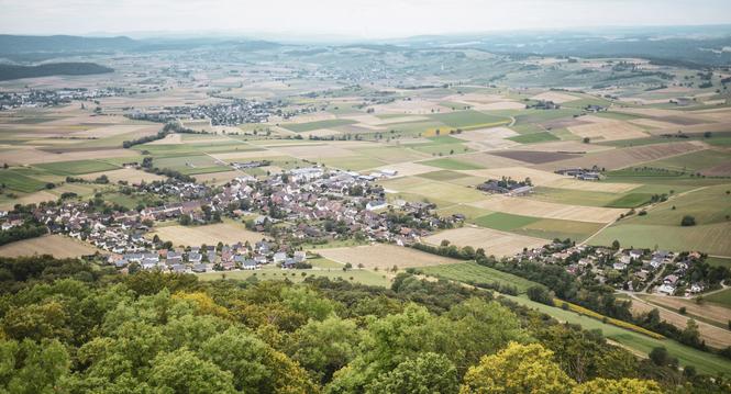 Serie der vier Randentuerme in Schaffhausen, Bild zeigt den Siblinger Randenturm, am Donnerstag, 27. Juli 2023. (Melanie Duchene / Schaffhauser Nachrichten)
