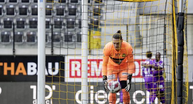 05.03.2023, Schaffhausen, Fussball Challenge League - FC Schaffhausen - FC Thun;   Francesco Ruberto (Schaffhausen) (Roger Albrecht/sport-presse)