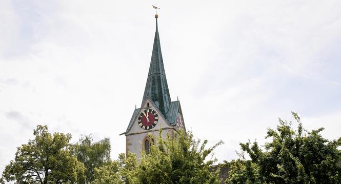 Themenbilder zu Thayngen, Bild zeigt: Kirche, am Freitag, 13. August, 2021. (Melanie Duchene / Schaffhauser Nachrichten)