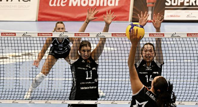 Volleyball Supercup 2025: Neuenburg UC - VC Kanti 3:2, Gï¿ï¾¼mligen, 18.10.2025 ï¿ï¾© Reinhard 