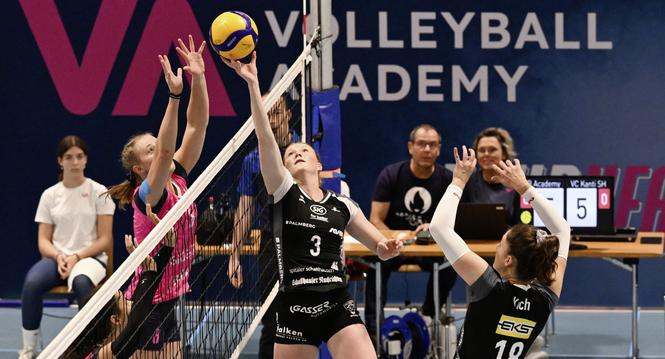 Volleyball NLA2025-2026 - Volleyball Academy - VC Kanti 1-3, Kloten, 08.11.2025 ï¿ï¾© Reinhard Stan