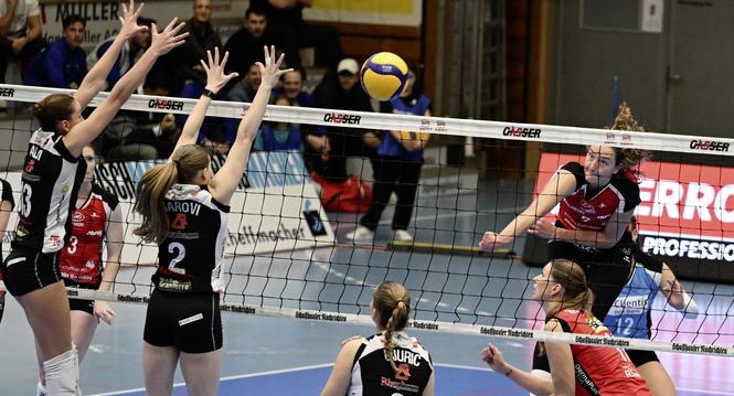 Volleyball NLA2025-2026 - VC Kanti - Volley Lugano 3-1, Schaffhausen, 15.11.2025 ï¿ï¾© Reinhard Stan