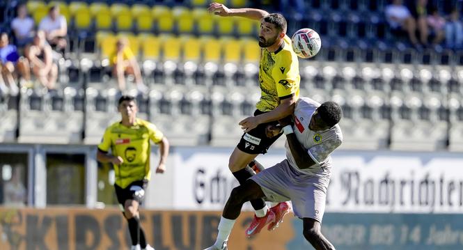 31.08.2025, Schaffhausen, Fussball Promotions League - FC Schaffhausen - Vevey-Sports; 

(Roger Albrecht/sport-presse)