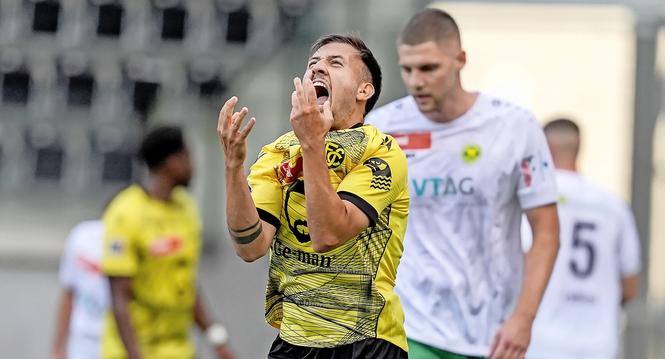 06.09.2025, Schaffhausen, Fussball Promotions League - FC Schaffhausen - SC Bruehl; 
Danilo del Toro (Schaffhausen) 
(Roger Albrecht/sport-presse)