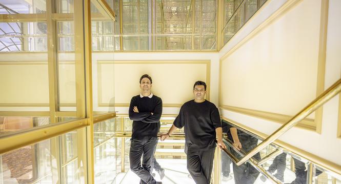 Yannick Vuga und DJ Sam Madi erï¿ï¾¶ffnen im ehemaligen Casino einen Pop-Up Club namens OFF, fotografiert am Mittwoch, 12. November 2025, in Schaffhausen. (Roberta Fele / Schaffhauser Nachricht