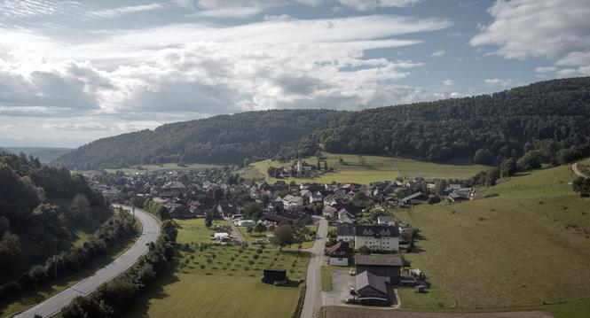 Bilder der Gemeinden fï¿ï¾¼rs Archiv Bild zeigt Merishausen fotografiert am 30.09.2024, in Merishausen. (Laurin Werner / Schaffhauser Nachricht