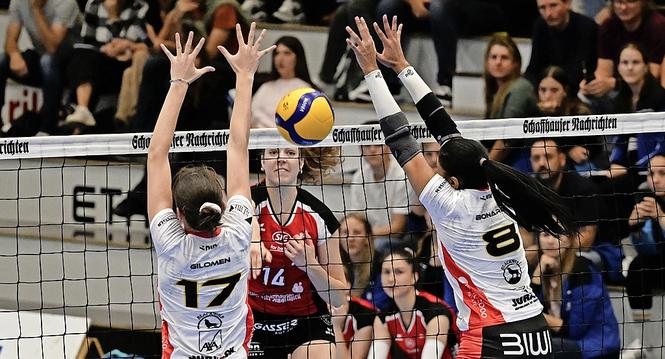 Volleyball NLA 2025-2026: VC Kanti - Franches-Montagnes 1-3, Schaffhausen, 11.10.2025 ï¿¯ï¾¿ï¾ï¿¯ï¾¾ï¾© R