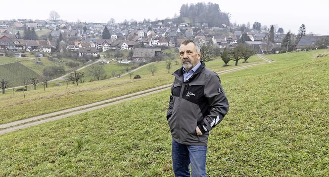 Hanspeter Kern, Gemeindeprï¿¯ï¾¿ï¾ï¿¯ï¾¾ï¾¤sident Buchberg, 12.12.2025, Buchberg (Roger Hofstetter/Schaffhaus