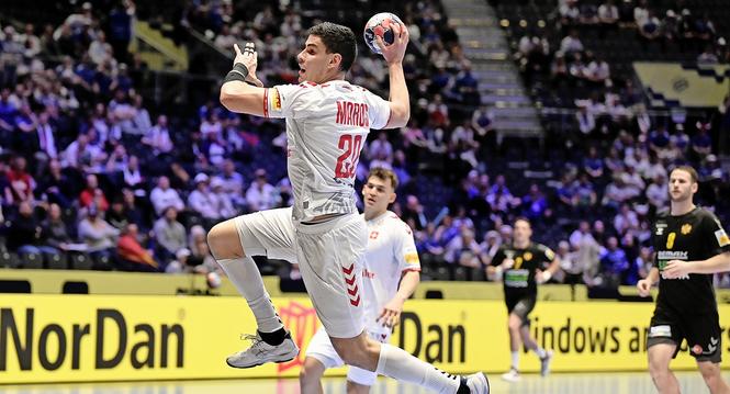 Oslo, 20.01.2026. Handball, Schweizer Nationalmannschaft. EHF Euro 2026 in Norwegen. Schweiz - Montenegro. 

Copyright: FOTO Wagner / Alexander Wagner
