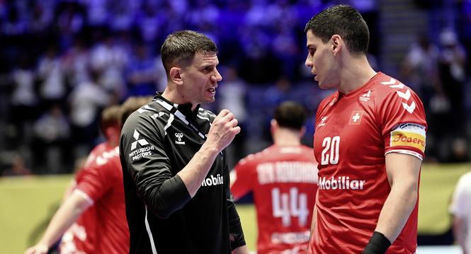Oslo, 16.01.2026. Handball, Schweizer Nationalmannschaft. EHF Euro 2026 in Norwegen. Schweiz - Faeroeer Inseln. 
 
Copyright: FOTO Wagner / Alexander Wagner