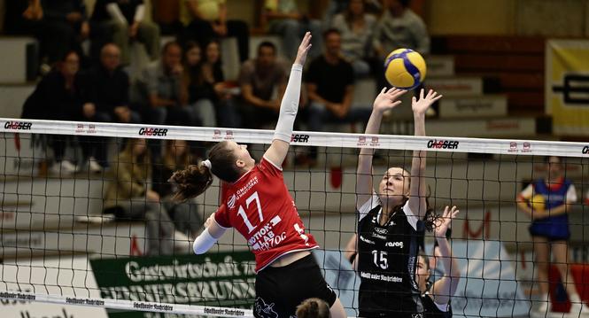 Volleyball, NLA 2024/2025: VC Kanti - VBC Cheseaux 3:1, Schaffhausen, 13.10.2024 ï¿ï¾© Reinhard Stan
