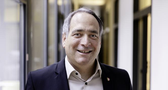 Lukas Rï¿ï¾¼edlinger, Einwohnerratsprï¿ï¾¤sident Beringen, Freitag, 09.01.2026, Schaffhausen (Roger Hofstetter/Schaffhauser Nachr
