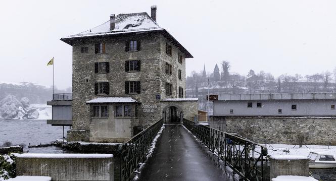 Das Schlï¿ï¾¶ssli Wï¿ï¾¶rth ist geschlossen, Donnerstag, 08.01.2026, Neuhausen am Rheinfall (Roger Hofstetter/Schaffhauser Nachr