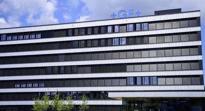 Impressionen der offiziellen Eroeffnung des GF Corporate Center, am Freitag, 23. Juni 2023. (Melanie Duchene / Schaffhauser Nachrichten)