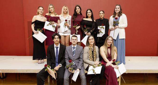 Diplomfeier des Studienganges HF Pflege, Freitag, 20.02.2026, Schaffhausen (Roger Hofstetter/Schaffhauser Nachrichten)