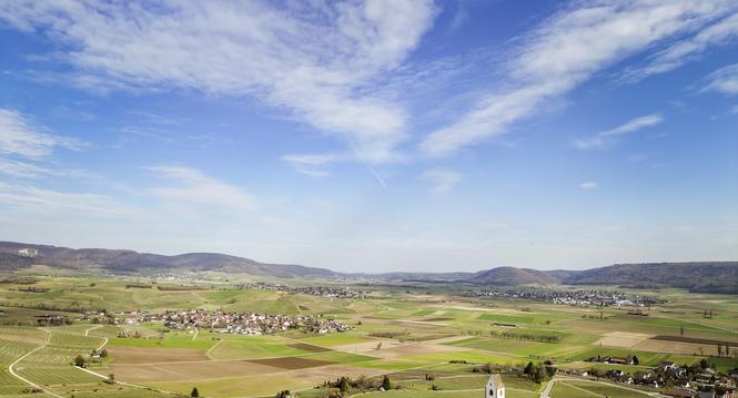 ï¿ï¾bersicht des Klettgaus von Oberhallau aus, fotografiert am Dienstag, 10. Mï¿ï¾¤rz 2026, in Oberhallau. (Roberta Fele / Schaffhauser Nachr