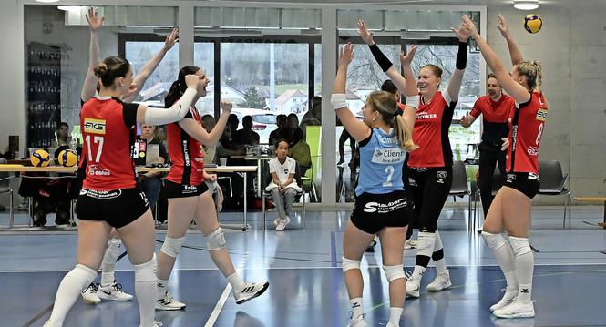 Volleyball, NLA 2025/2026, Playoff-Viertelfinals - Franches-Montagnes - VC Kanti, Saignelï¿¯ï¾¿ï¾ï¿¯ï¾¾ï¾©gier, 01.03.2026 ï¿¯ï