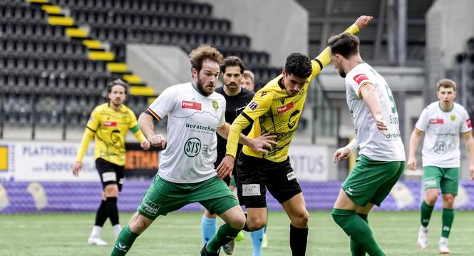28.02.2026, Schaffhausen, Fussball Promotions League - FC Schaffhausen - SC Kriens; 

(Roger Albrecht/sport-presse)
