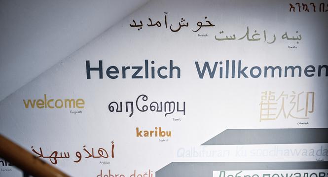 Einblicke in das Durchgangszentrum Friedeck in Buch, zurzeit leben 38 Mï¿ï¾¤nner aus 15 verschiedenen Nationen da, am Montag, 24. Februar 2025. (Melanie Duchene / Schaffhauser Nachricht