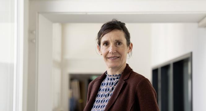 Tanja Stadler im "Hï¿ï¾¼t im Gschprï¿ï¾¶ch" zum Thema ï¿ï¾«Wie Statistik und Genome bei der Verhinderung von Pandemien helfenï¿ï¾», fotografiert am Montag, 2. Mï¿ï¾¤rz 2