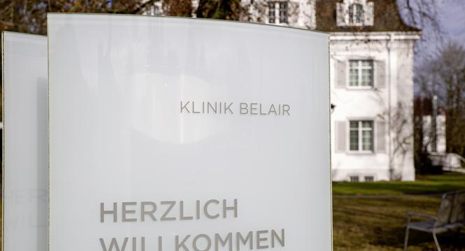 Privatklinik Belair im Winter, fotografiert am Mittwoch 29. Januar 2020, in Schaffhausen. (Roberta Fele / Schaffhauser Nachrichten)