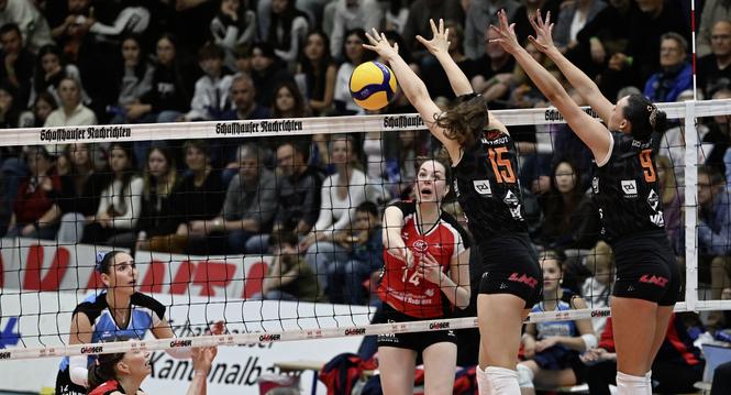 Volleyball, NLA 2025/2026, Playoff-Finals - 2. Runde: VC Kanti - Neuenburg UC, Schaffhausen, 10.04.2026 ï¿¯ï¾¿ï¾ï¿¯ï¾¾ï¾© R