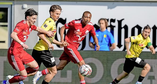 11.04.2026, Schaffhausen, Fussball Promotions League - FC Schaffhausen - FC Bulle; 

(Roger Albrecht/sport-presse)