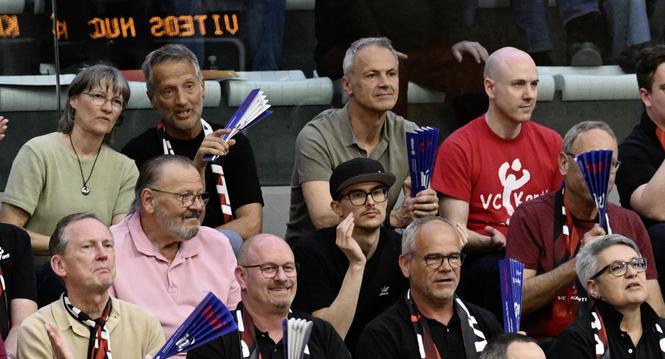 Volleyball, NLA 2025/2026, Playoff-Finals - 1. Runde: Neuenburg UC - VC Kanti, Neuenburg, 06.04.2026 ï¿ï¾© Reinhard Stan