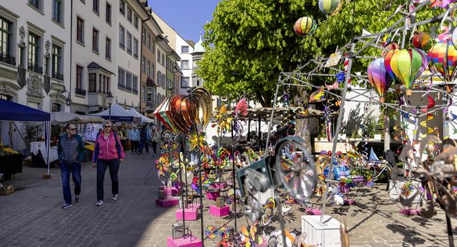 Frï¿ï¾¼hlingsmarkt, Mittwoch, 22.04.2026, Schaffhausen (Roger Hofstetter/Schaffhauser Nachricht