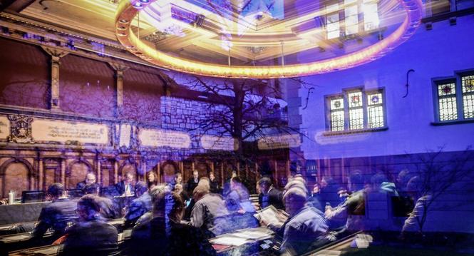 Start des grossen Stadtrat nach Neujahr in der Rathauslaube, am Dienstag, 07. Januar 2025. (Melanie Duchene / Schaffhauser Nachrichten)