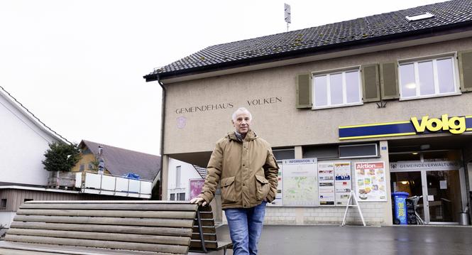 Walter Schï¿ï¾¼rch, Gemeindeprï¿ï¾¤sident Volken, Donnerstag, 29.01.2026, Volken (Roger Hofstetter/Schaffhauser Nachr