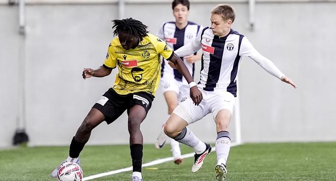 01.10.2025, Schaffhausen, Fussball Promotions League - FC Schaffhausen - FC Zuerich II; 
Brillani Soro (Schaffhausen) 
(Roger Albrecht/sport-presse)