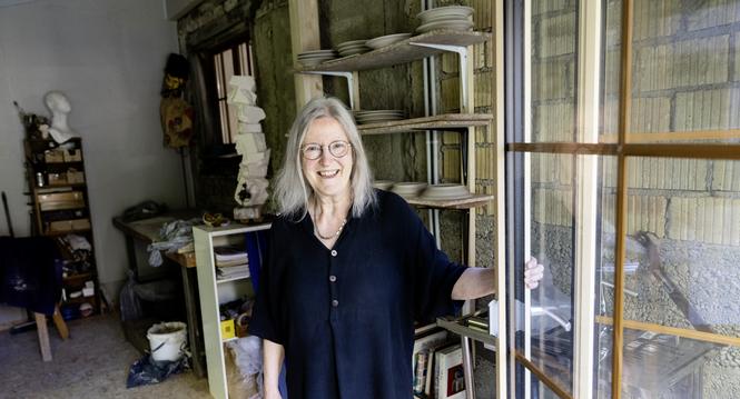 Katharina Werner, Grï¿ï¾¼nderin des Lindenforums in Lohn, das kommende Woche sein 25jï¿ï¾¤hriges Bestehen feiert., Freitag, 29.05.2026 (Roger Hofstetter/Schaffhauser Nachr