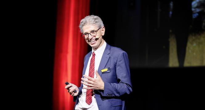 18. Immobilien-Event der Schaffhauser Kantonalbank, Prof. Dr. Donato Scognamiglio (Verwaltungsratsprï¿ï¾¤sident IAZI AG), Donnerstag, 04.06.2026, Schaffhausen (Roger Hofstetter/Schaffhauser Nachricht
