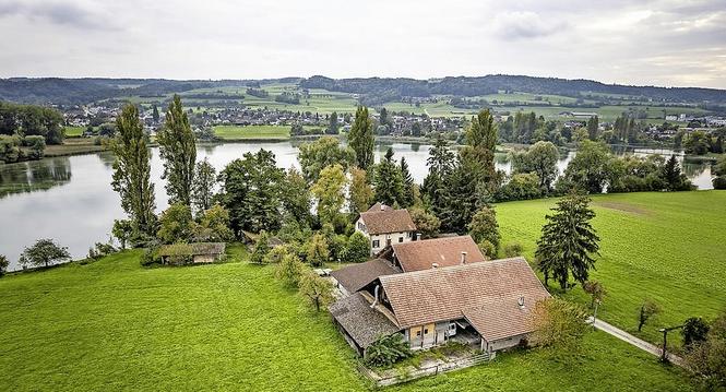 Landwirtschaftsbetrieb Rhigï¿¯ï¾¿ï¾ï¿¯ï¾¾ï¾¼etli, fotografiert am Dienstag, 30. September 2025, in Stein am Rhein. (Roberta Fele / Schaffhaus