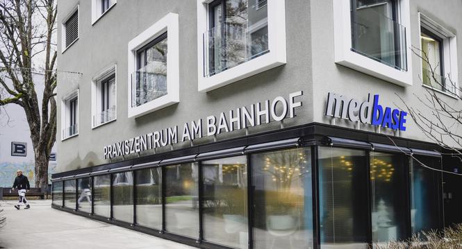 Praxiszentrum am Bahnhof medbase, am Montag, 12. Dezember, 2021. (Melanie Duchene / Schaffhauser Nachrichten)