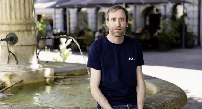 Stefan Caprez - Mediensprecher SOS Mï¿ï¾©diterranï¿ï¾©e, Freitag, 29.05.2026, Schaffhausen (Roger Hofstetter/Schaffhauser Nachr