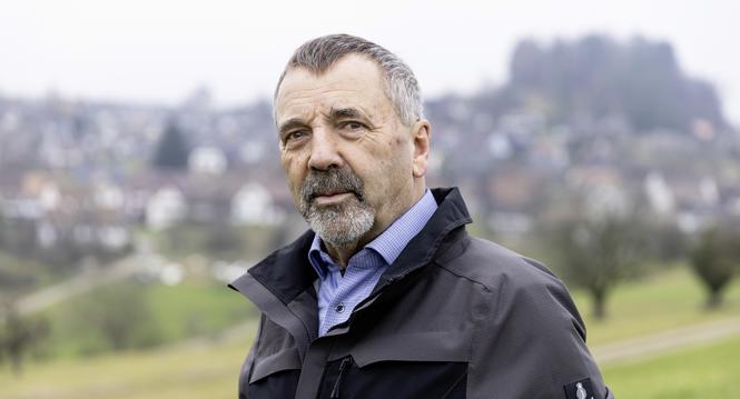 Hanspeter Kern, Gemeindeprï¿ï¾¤sident Buchberg, 12.12.2025, Buchberg (Roger Hofstetter/Schaffhauser Nachricht