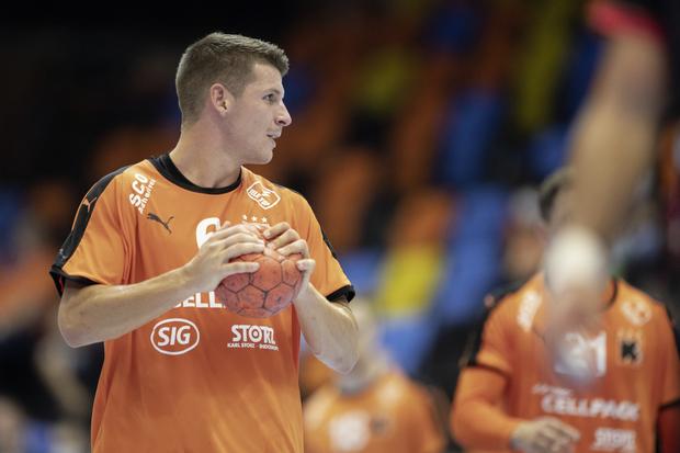 Zuzug Nr. 2: Dimitrij Küttel kehrt von Kriens-Luzern zu den Kadetten zurück, für die er bereits zwischen 2013 und 2022 spielte. Bild: Keystone