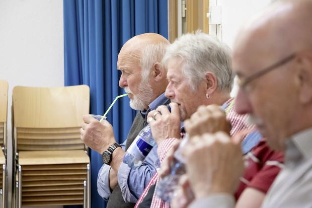 «Blööterle» ist ein fester Bestandteil der Probe.