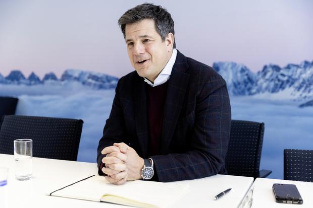 Martin Walther, neuer CEO von IVF Hartmann, Freitag, 20.02.2026, Neuhausen am Rheinfall (Roger Hofstetter/Schaffhauser Nachrichten)
