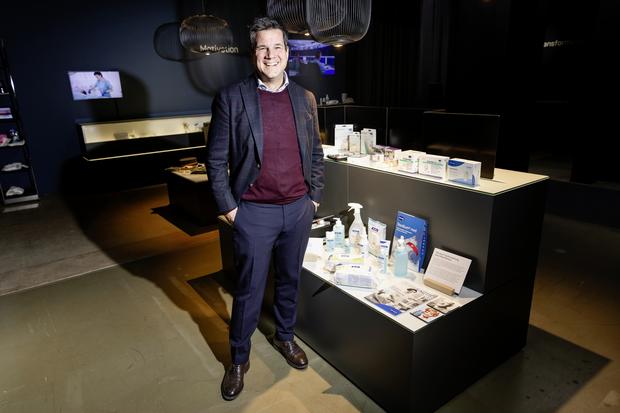 Martin Walther, neuer CEO von IVF Hartmann, Freitag, 20.02.2026, Neuhausen am Rheinfall (Roger Hofstetter/Schaffhauser Nachrichten)