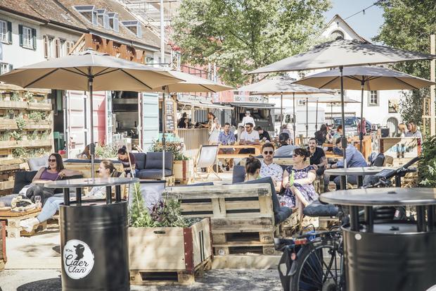 Rhykantine am Salzstadel, fotografiert am Donnerstag 03. Juni 2021, in Schaffhausen. (Roberta Fele / Schaffhauser Nachrichten)