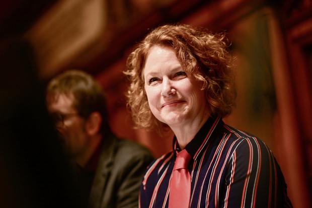 Start des grossen Stadtrat nach Neujahr in der Rathauslaube, der Grosse Stadtrat mit seiner neuen Prï¿ï¾¤sidentin Angela Penkov (SP), am Dienstag, 07. Januar 2025. (Melanie Duchene / Schaffhauser Nachricht