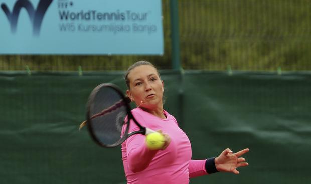 29.04.2023 Kursumlijska Banja(Serbia)
ITF World Tennis Tour women's singles
Leonie Kï¿ï¾¼ng Switzerland
Foto:Aleksandar Djoro