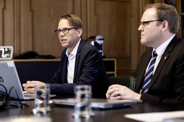 Medienkonferenz des Departements des Innern zu den Themen Mammographie-Screening, Aufsuchender Dienst Forensic Nurses sowie First Responder, Reto Mittler - Leiter Gesundheitsamt, Freitag, 08.05.2026, Schaffhausen (Roger Hofstetter/Schaffhauser Nachrichten
